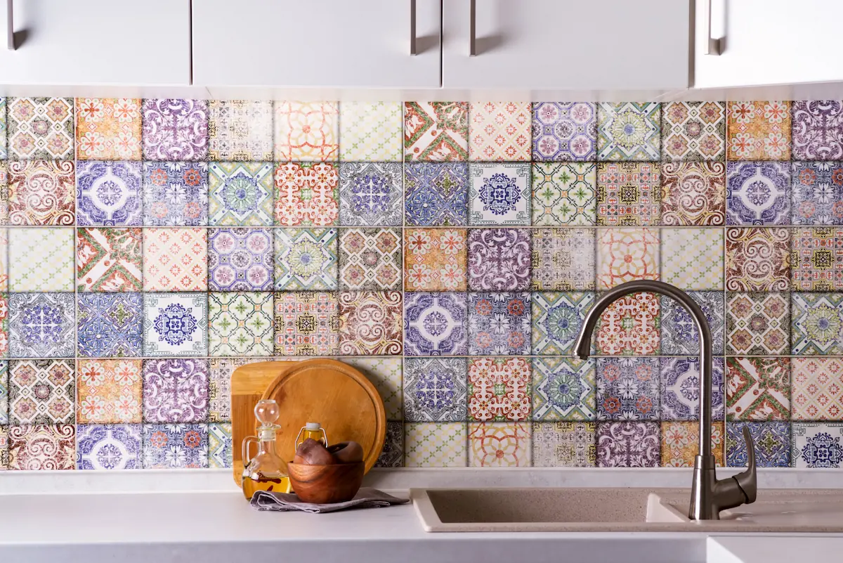 Batik-Patterned Tiles
